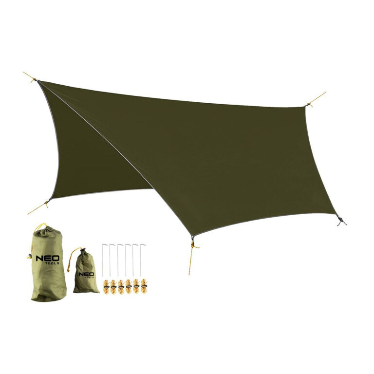Cerada - tarp - šatorsko krilo za preživljavanje - kampovanje Neo Tools 63-180