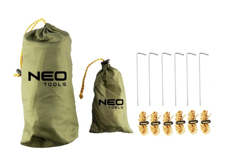 Cerada - tarp - šatorsko krilo za preživljavanje - kampovanje Neo Tools 63-180