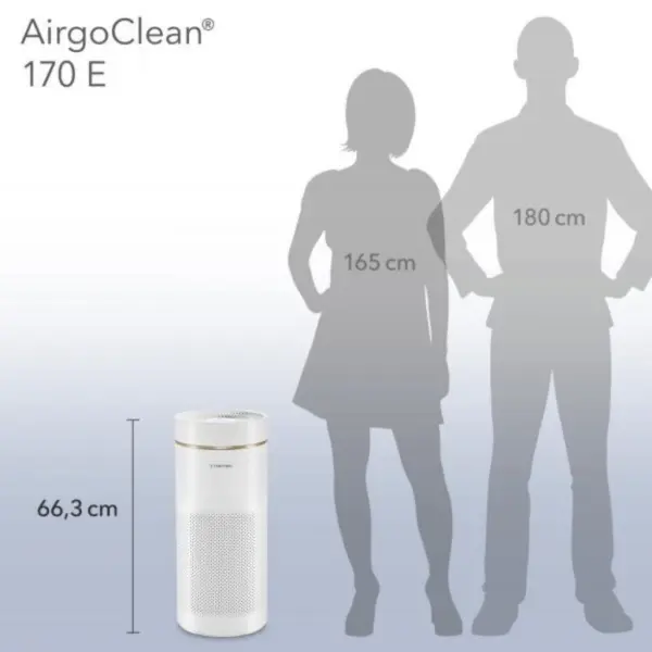 Pročišćivač zraka Trotec AirgoClean 170 E 1580001039 42m2 HEPA filter gratis