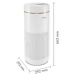 Pročišćivač zraka Trotec AirgoClean 170 E 1580001039 42m2 HEPA filter gratis