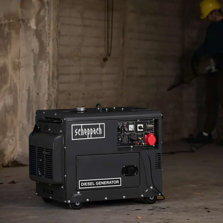 Trofazni dizelski agregat Scheppach DPG5200-BE 7.7KS 5.0kW