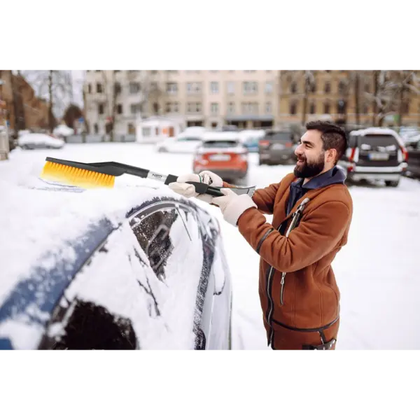 Četka za skidanje snijega i strugač leda za automobile Neo Tools GD029
