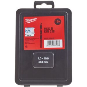 Set burgija - borera za bušilice za metal Milwaukee 4932352468 19-dijelni