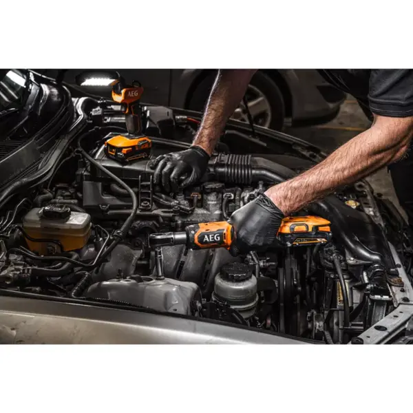 Aku ugaona - kutna bušilica AEG BSS18R38BL18C 4935480053 3/8" 75Nm