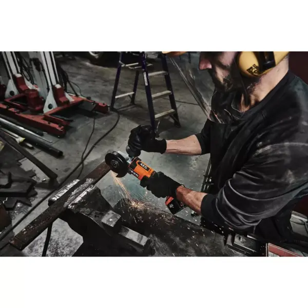 Aku ugaona - kutna brusilica AEG BEWS18-125X2-402B 4935498406 18V 125mm sa dvije 4.0Ah baterije i punjačem i dodacima