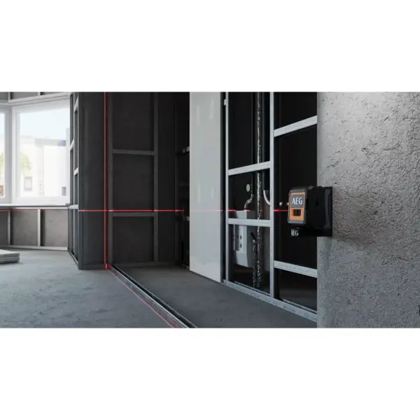 Laserski nivelir AEG CLR215-B 4935472252 15m crveni