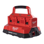 Punjač za 6 baterija Milwaukee M18PC6 4932480162 PACKOUT kompatibilan