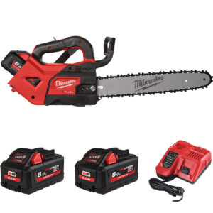 Aku pila - motorka za drvo Milwaukee M18 FTHCHS35-802 4933479589 35cm sa dvije 8.0Ah baterije i punjačem