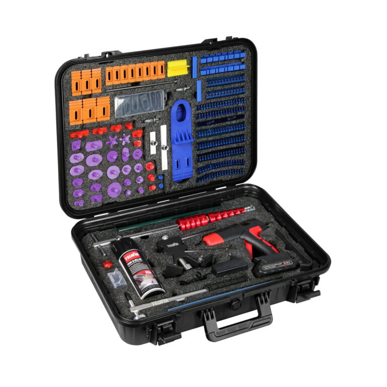 Set za popravku udubljenja na automobilima Telwin Glue Repair Deluxe 804577 110-dijelni