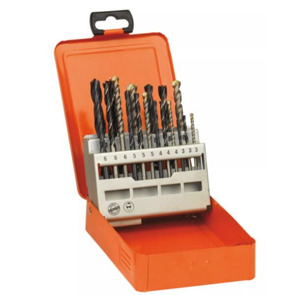 Set burgija - borera za bušilice AEG 4932352463 18-dijelni za drvo beton i čelik