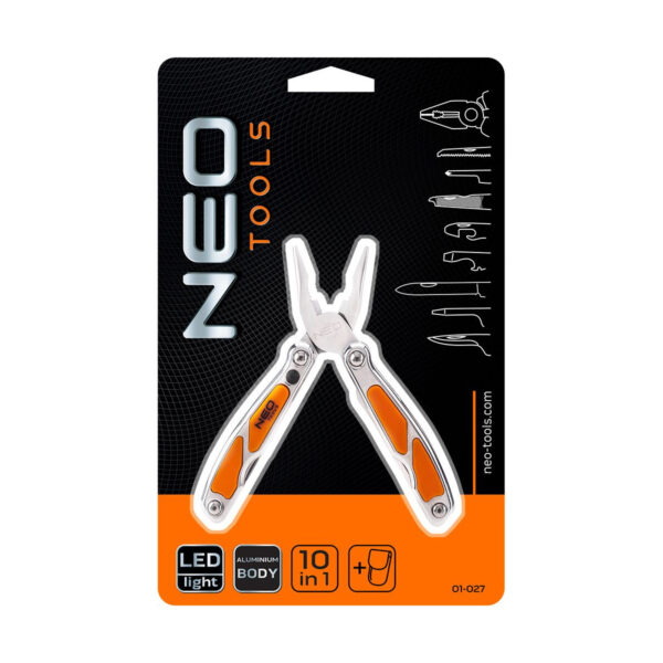 Multifunkcijski alat - kliješta za kampovanje i preživljavanje Neo Tools 01-027 10u1