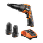 Aku odvijač za rigips - šauber AEG BTS 12C Li/2 4935459625 12V sa dvije 2.0Ah baterije i punjačem