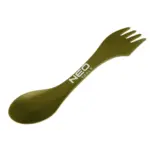 Pribor za jelo - escajg - kašika viljuška nož za kampovanje i planinarenje Neo Tools 63-168 3u1