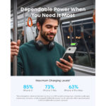 Bežična eksterna baterija - punjač - Powerbank Anker Nano Slim A1665H11 5Ah crna