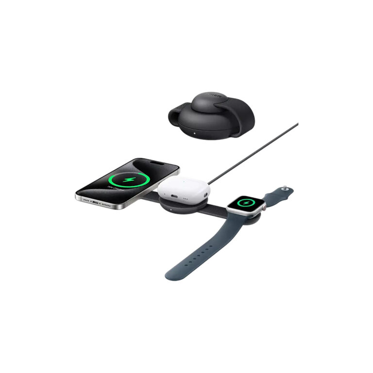 Bežični - wireless punjač Anker MagGo 3 u 1 B25M8H11 15W crni