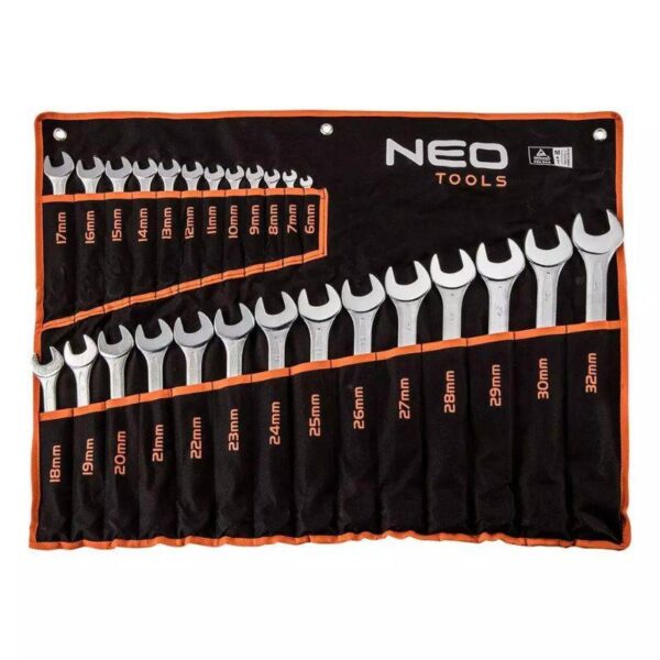 Set viljuškasto-okastih ključeva Neo Tools 09-754 6 - 32mm 26-dijelni u futroli