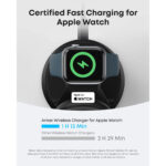 Bežični - wireless punjač Anker MagGo 3 u 1 B25M4G11 15W crni