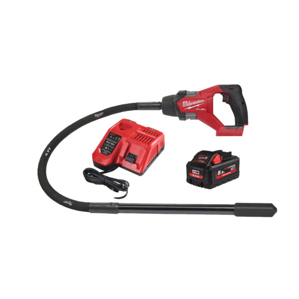 Aku vibrator za beton Milwaukee M18 FCVN12-551 4933479597 18V 25mm sa 5.5Ah baterijom i punjačem
