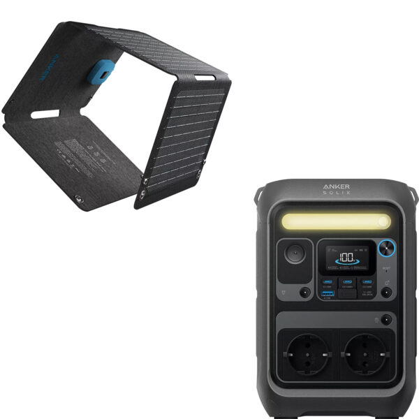 Aku agregat - inverter Anker SOLIX C300X B1723311 300W 288Wh sa PS60 prijenosni solarnim panelom