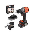 Aku bušilica - odvijač Black+Decker BLD682D2XK 18V 50Nm sa 2 baterije 2.0Ah i punjačem u koferu