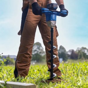 Aku bušač rupa Scheppach IXES BC-EB100-XS4 5904705400 sa 4.0Ah baterijom i punjačem