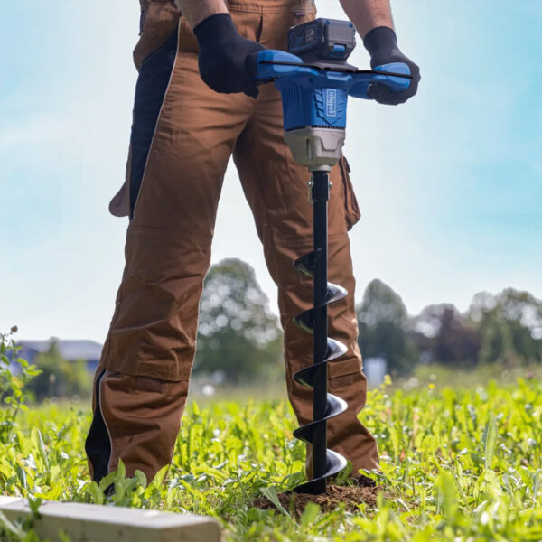 Aku bušač rupa Scheppach IXES BC-EB100-X 5904705400 sa 4.0Ah baterijom i punjačem