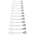 Set viljuškasto-okastih ključeva sa račnom Neo Tools 09-345 8 - 19mm 12-dijelni u futroli