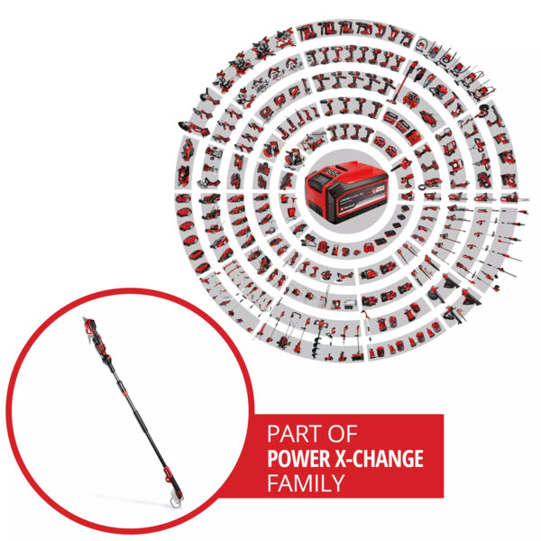 Aku teleskopske škare - makaze za orezivanje - voćarske Einhell GP-LS 18/28 Li T BL-Solo 3.8m 28mm