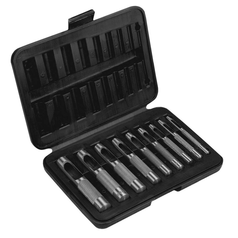 Set probijača Topex 03A490 3-12mm 9-dijelni u kutiji