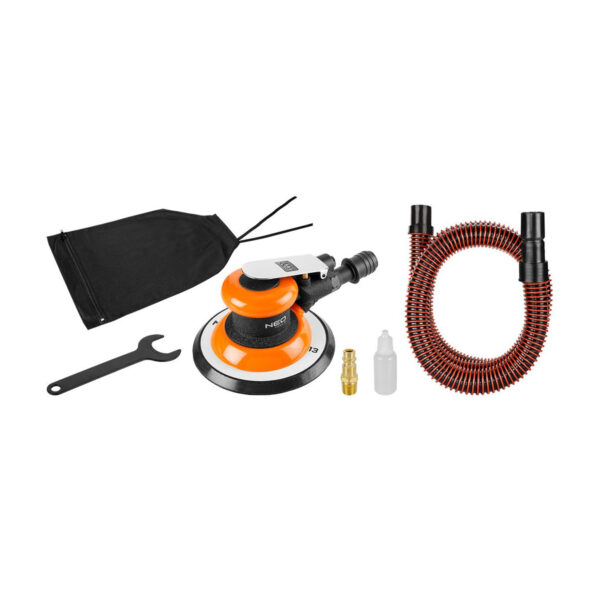 Pneumatska ekscentrična - rotaciona brusilica Neo Tools 14-013 150mm sa usisavanjem prašine