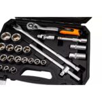 Set nasadnih ključeva Neo Tools 10-205 1/2" 25-dijelni sa dodacima u koferu