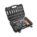Set nasadnih ključeva Neo Tools 10-212 1/2" 1/4" 108-dijelni sa dodacima u koferu
