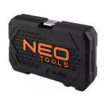 Set nasadnih ključeva Neo Tools 10-232 1/4" 38-dijelni sa dodacima u koferu