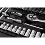 Set nasadnih ključeva Neo Tools 10-232 1/4" 38-dijelni sa dodacima u koferu