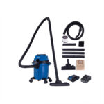 Aku usisivač za mokro-suho usisavanje Scheppach IXES C-NTS15-X 5907738400 sa 4.0Ah baterijom i punjačem