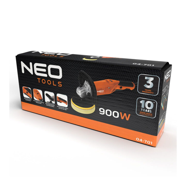 Električna brusilica za poliranje - polirka Neo Tools 04-701 900W 150mm