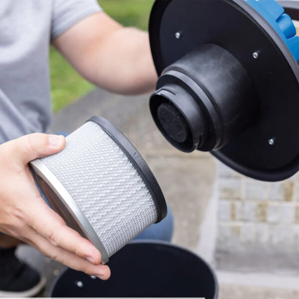 Aku usisivač za pepeo Scheppach IXES C-AVC15-X 5906405400 sa 2.0Ah baterijom i punjačem