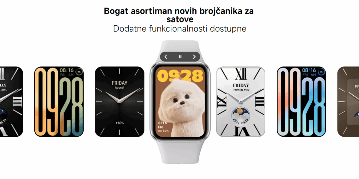 Pametni sat - narukvica Xiaomi Smart 9 Pro - Srebreni