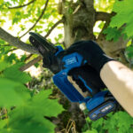 Aku pila - motorka za drvo Scheppach IXES C-PS100-X 5904204401 12.5cm sa dvije 2.0Ah baterije i punjačem