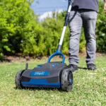 Gruajuća aku kosilica - kosačica Scheppach IXES BC-MP220-X 5911416900 21.5cm sa 2.0Ah baterijom i punjačem