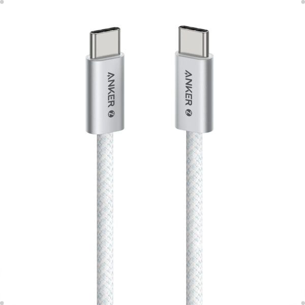 USB-C na USB-C kabl Anker Zolo A8060H21 1m 240W bijeli
