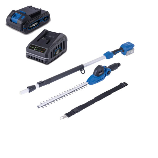 Aku teleskopske škare - makaze Scheppach IXES C-PHS410-X 5910608900 41cm sa 2.0Ah baterijom i punjačem