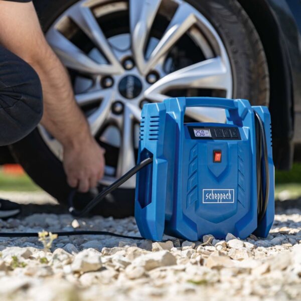 Električni monofazni kompresor Scheppach Airforce 7 SC 12/230V 8bar