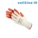 Zaštitne gumene rukavice Protech Orange 09RUK0007 veličina 10