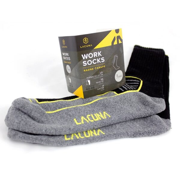 Radne čarape Lacuna Bali 5BALGR39-42