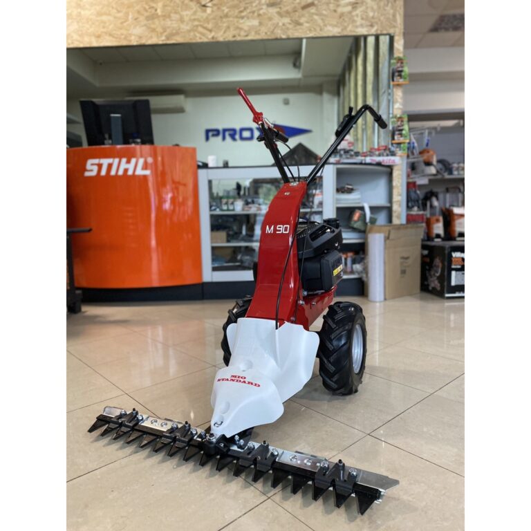 Benzinska čeona-strižna kosilica-kosačica za visoku travu Mio Standard M90 M 90 by Honda 5.5KS 87cm