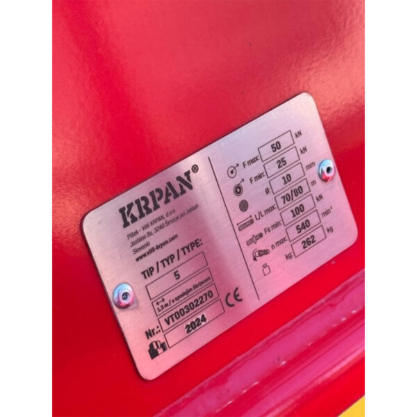 Vitlo Krpan 022583 5 S 70m