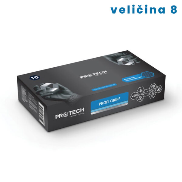 Jednokratke zaštitne rukavice Protech Profi Griff 09RUK0023 veličina 8