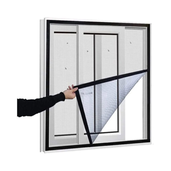 Mreža za prozore protiv komaraca AX Line 150234227 130x150cm - crna