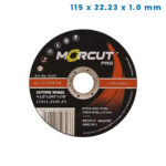 Rezna ploča za brusilice za čelik i Inox AX Line Morcut Pro 6970481593220 115x22.23x1.0mm